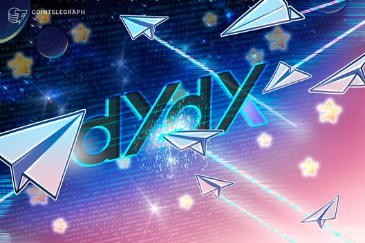 DeFi platform dYdX plans Telegram trading in roadmap update as earnings slide
