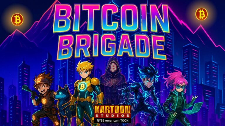 KARTOON STUDIOS LAUNCHES “BITCOIN BRIGADE: ADVENTURES IN SATOSHI CITY” – A NEW ANIMATED CHILDREN’S SERIES AND MULTI-PLATFORM ECOSYSTEM BUILT AROUND BITCOIN AND DEFI