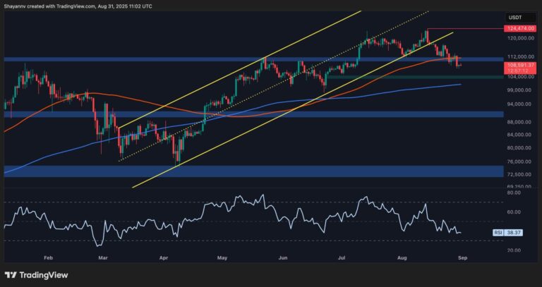 Bitcoin Price Analysis: Is BTC Set to Break Down Below $100K?