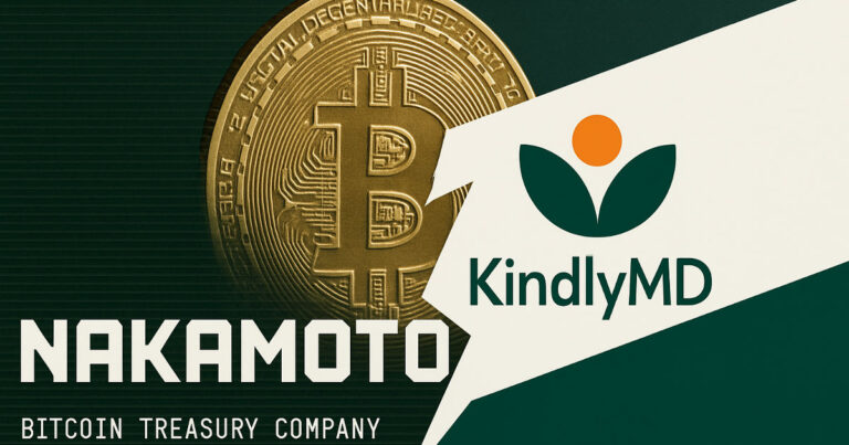 KindlyMD Buys 5,744 Bitcoin For $679 Million To Expand Nakamoto Bitcoin Treasury