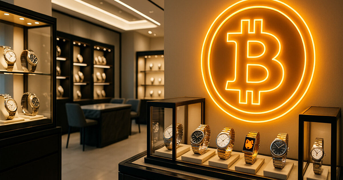 Nasdaq listed BTC treasury company AsiaStrategy now sells luxury watches in Bitcoin