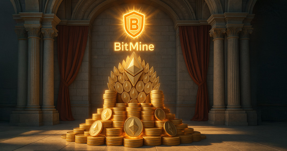 BitMine becomes the first company to surpass 1M ETH holdings worth over $5B