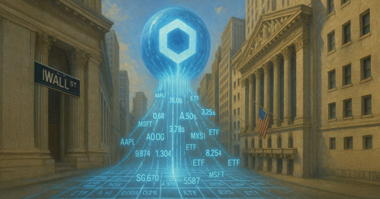 Chainlink launches real-time US equities data stream on 37 blockchains