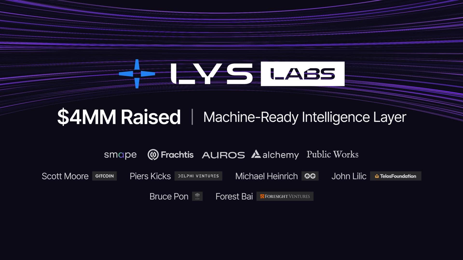 LYS Labs Raises $4M to Build Machine-Ready Intelligence Layer for Solana’s Internet Capital Markets