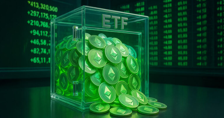 Ethereum ETFs pull in $524M in a day as inflows outpace Bitcoin eightfold