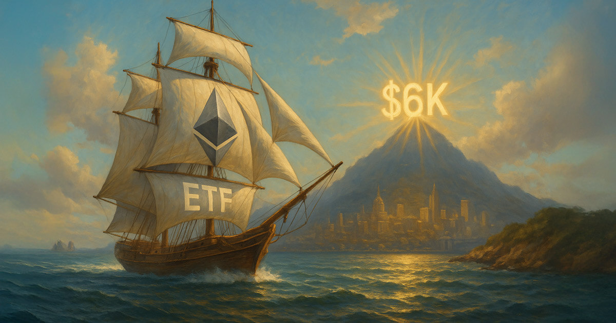 Why $5.4 billion in July inflows could fuel Ethereum’s biggest rally yet toward $6k