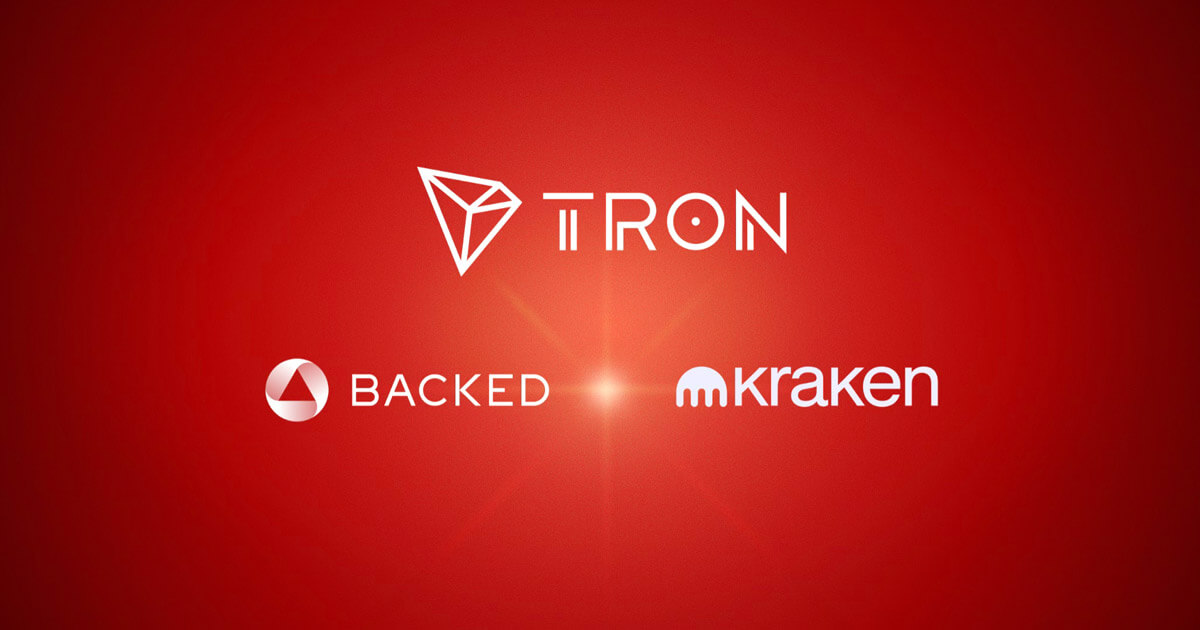 Kraken and Backed Announce Strategic Collaboration with TRON DAO to Broaden Access to Tokenized Equities