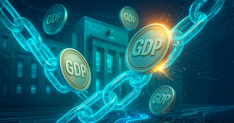 America makes GDP data immutable by publishing it on Bitcoin, Ethereum and Solana