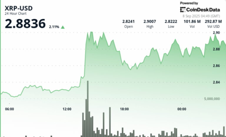 What Next as XRP Consolidates Under $3 as Descending Triangle Narrows