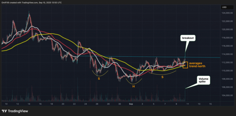Bitcoin Triggers Bullish Head and Shoulders Pattern. What Next?