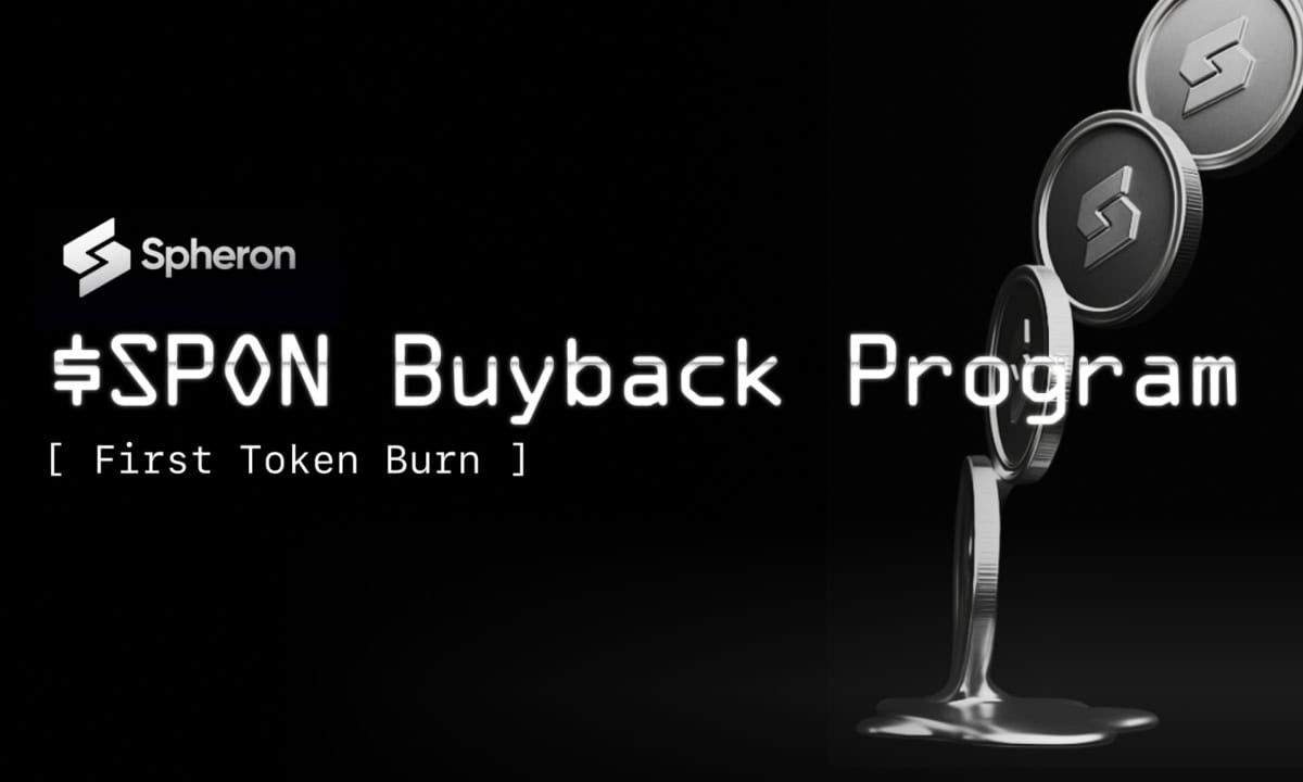 Spheron Launches Ongoing $SPON Buyback Program With First Token Burn