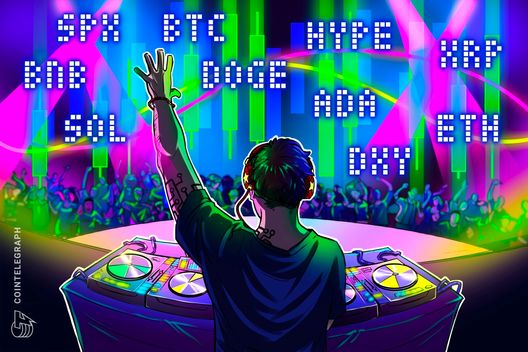 Price predictions 9/29: SPX, DXY, BTC, ETH, XRP, BNB, SOL, DOGE, ADA, HYPE