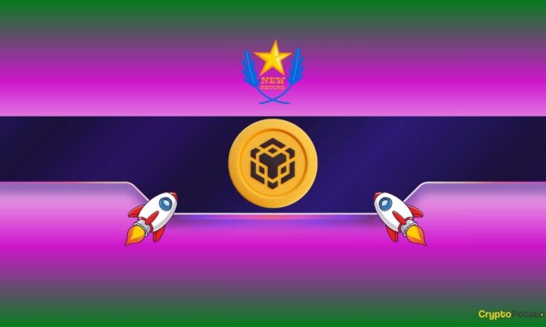 BNB Blasts to New All-Time High at $907 After 191% Yearly Surge