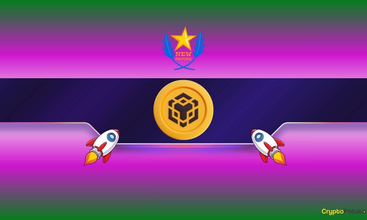 BNB Blasts to New All-Time High at $907 After 191% Yearly Surge