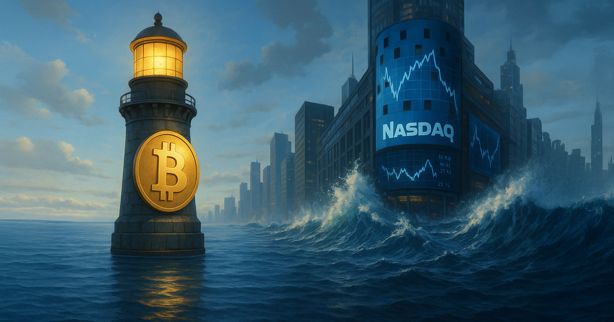 Bitcoin’s volatility drops below Nasdaq 100 firms as maturation marks milestone