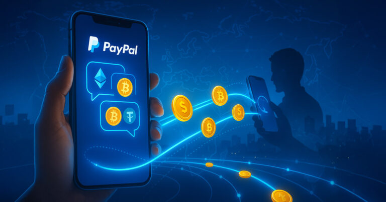 PayPal unveils service turning text messages into crypto-friendly payment links