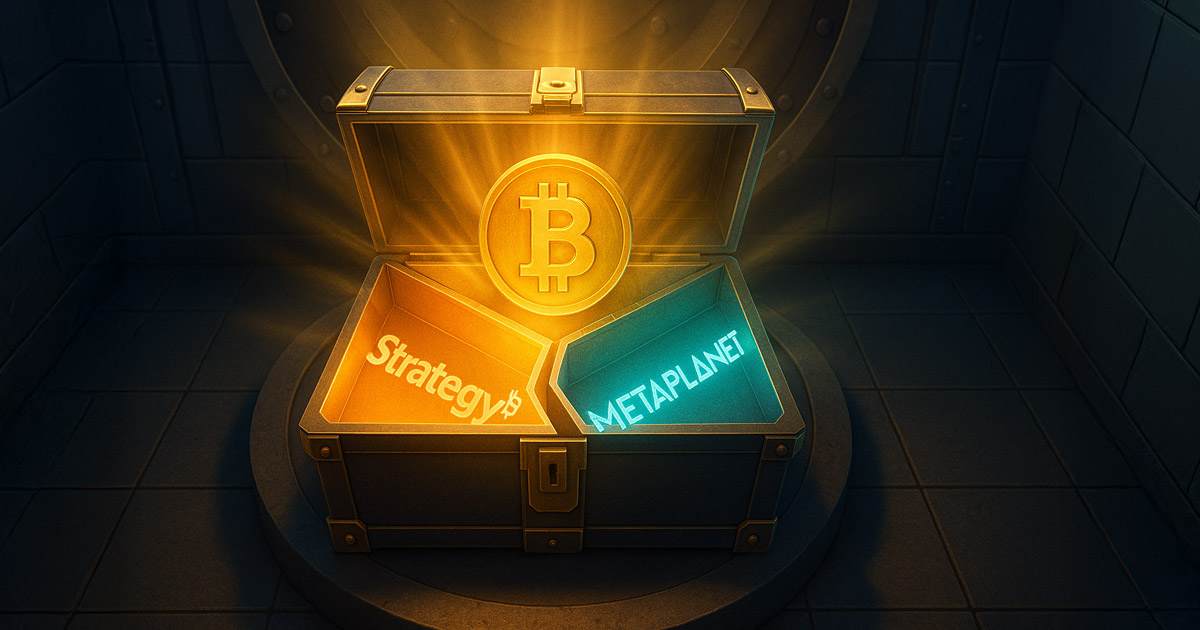 Strategy and Metaplanet scooped up 66% of newly mined Bitcoin last week