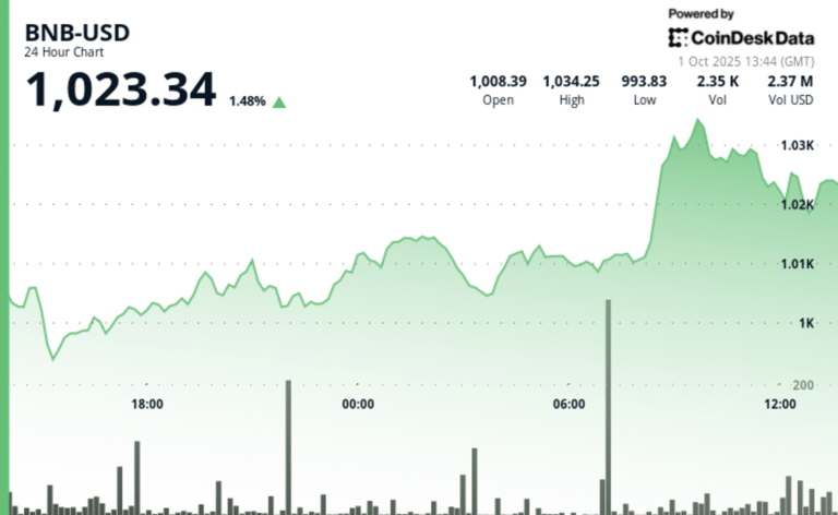 BNB Edges Higher As Community Rallies After X Account Hack