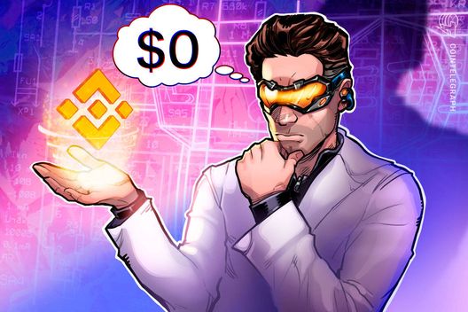 Binance says tokens did not crash to $0, claims 'display' issue responsible