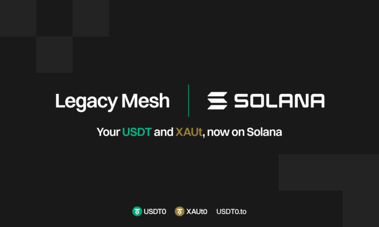 USDT0 Legacy Mesh Integrates Solana, Unlocking Interoperability for Native USDT and Omnichain Tether Gold