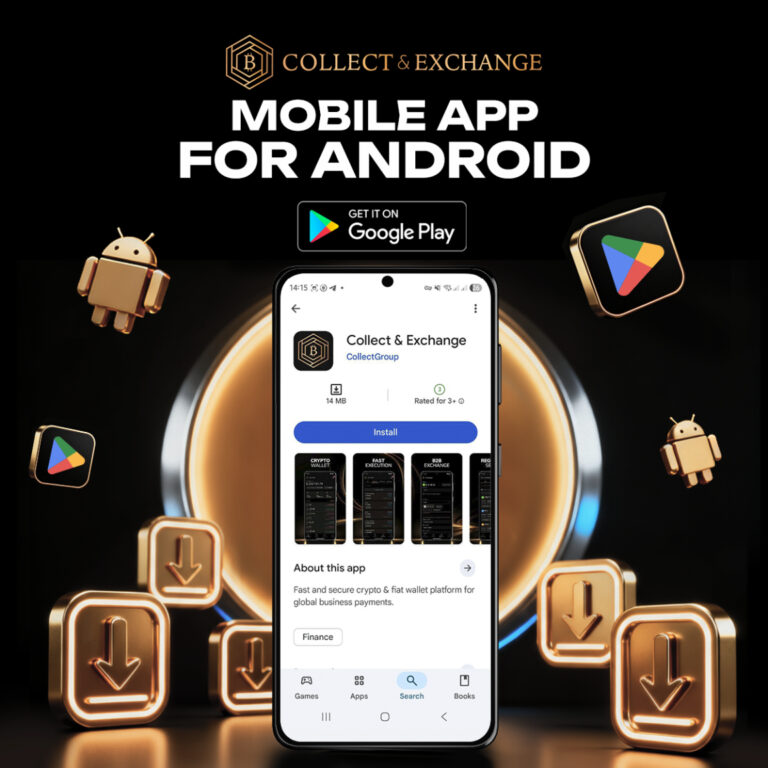 Collect & Exchange’s Mobile App Is Now Available in Google Play