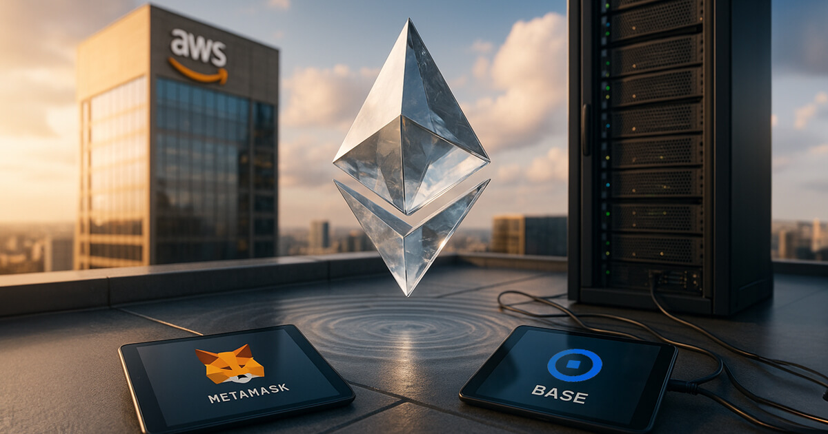 Why did MetaMask show $0 on Ethereum when AWS went offline?