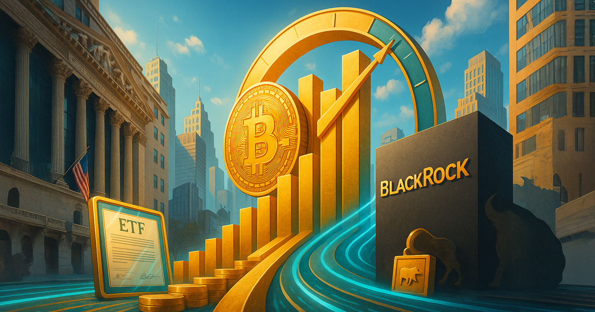 BlackRock’s Bitcoin ETF is getting close to $100B milestone