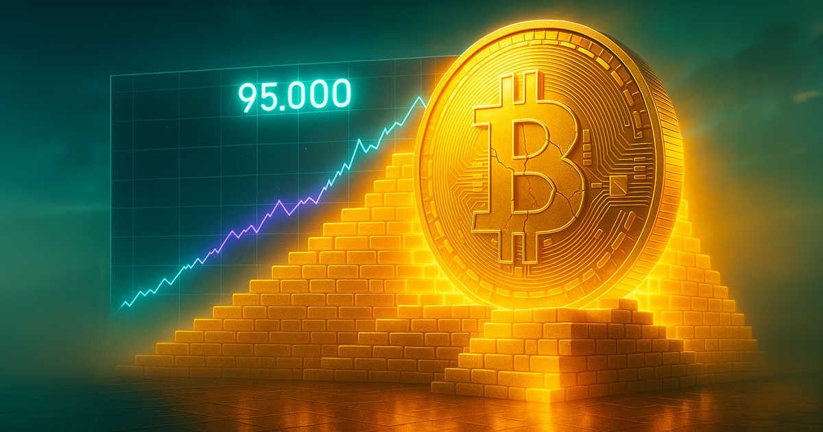Bitcoin tests the $95k HODL wall after cascade knocks out $655M from bulls