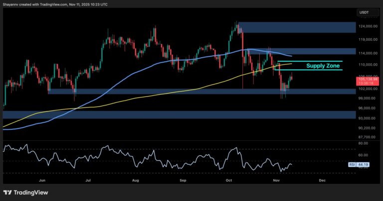 Bitcoin Price Analysis: BTC Still at Risk of a Sub-$100K Drop Amid a Weak Bounce