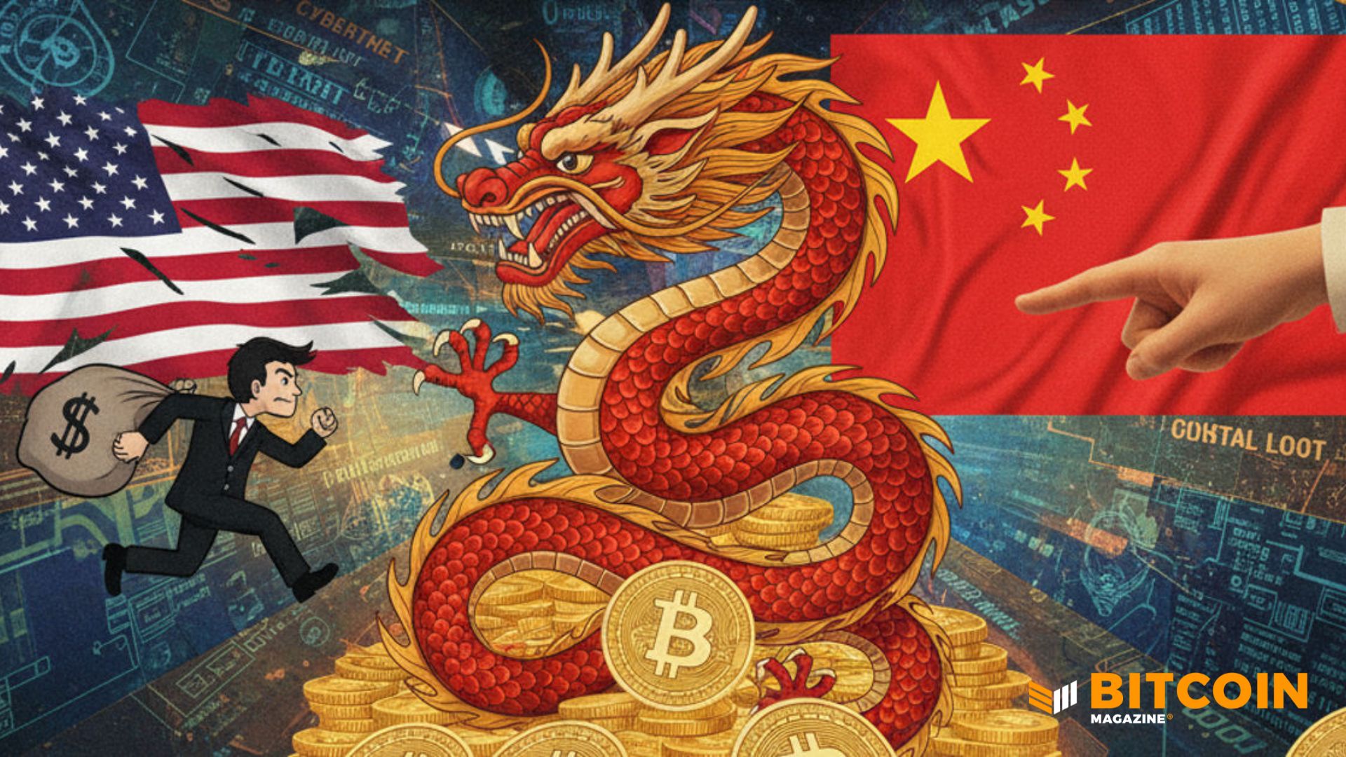 China Accuses U.S. of Stealing 127,426 Bitcoin Worth $13 Billion
