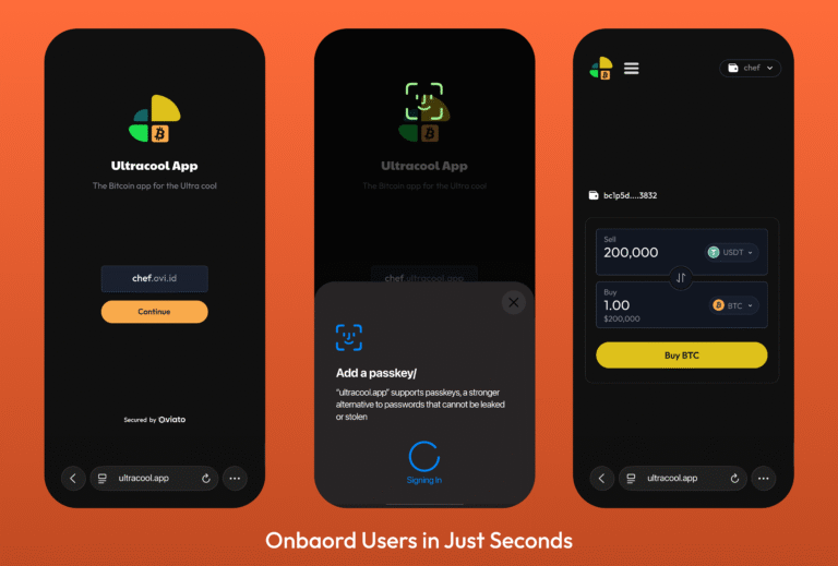 Oviato Launches Passkey Native Bitcoin Wallet SDK at Bitcoin Amsterdam