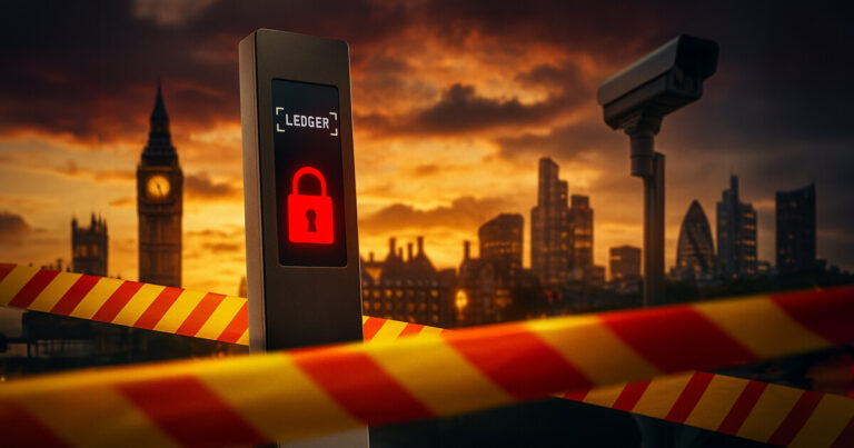 Ledger pages blocked as UK’s crypto crackdown hits education, advertising, banking