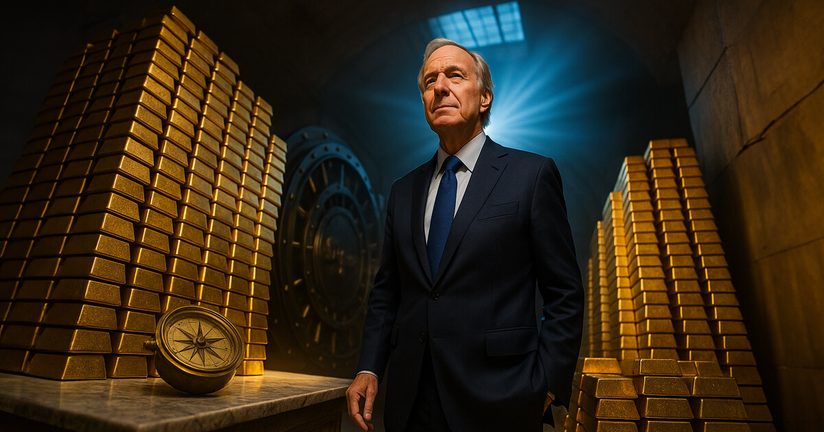 Why Ray Dalio says gold is the safest money