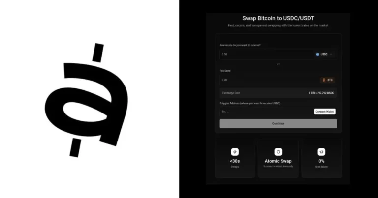 Lendasat Unveils Lendaswap: Non-Custodial Cross Blockchain Exchange for Bitcoin and Stablecoins 