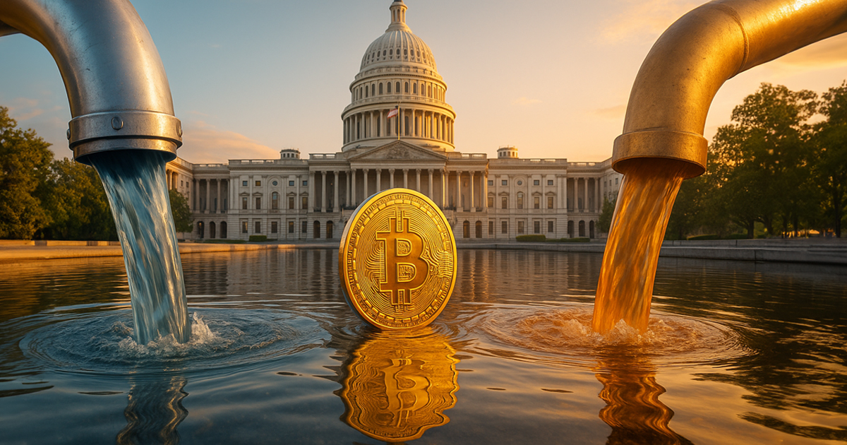 DC just turned the money hose back on — Here’s what it means for your Bitcoin bag