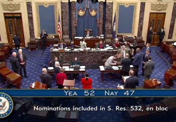 U.S. Senate Rolls Toward Last Vote on Confirming Crypto Regulators at CFTC, FDIC