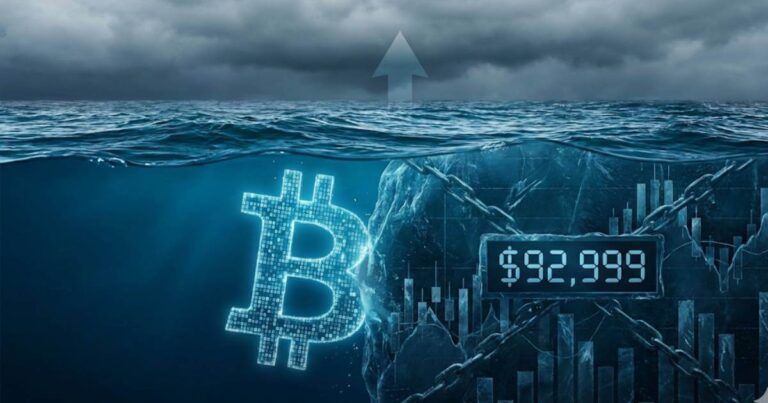 Bitcoin metrics signal a breakout, but a massive “underwater” supply wall is secretly pinning prices below $93,000