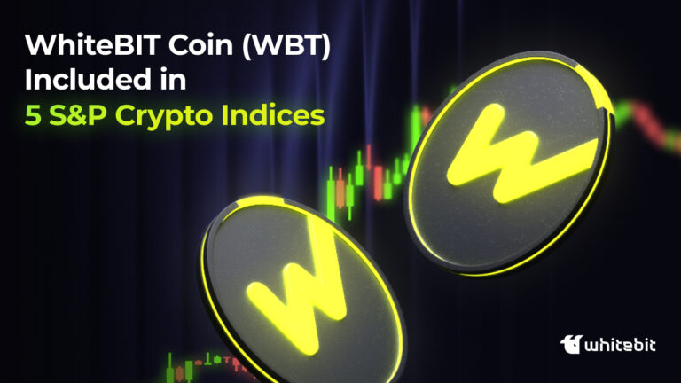 WhiteBIT’s Native Coin WBT Added to Five S&P Cryptocurrency Indices