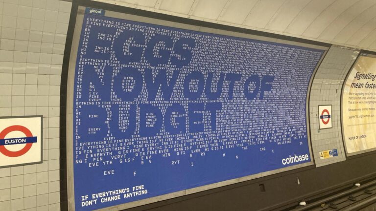 UK advertising watchdog bans Coinbase ads as 'irresponsible'