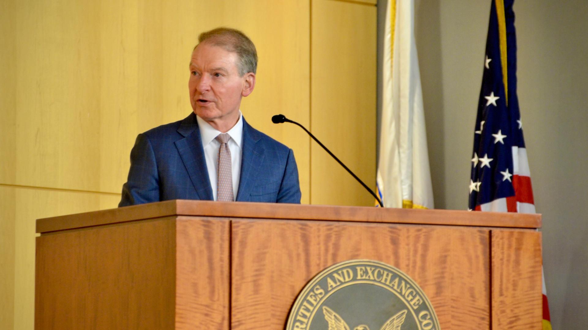 SEC chair says 'time is right' for pension funds to include crypto, CFTC head says digital assets set to flourish