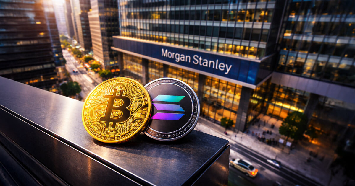 Morgan Stanley just filed for two crypto ETFs, but one massive omission sends a brutal signal