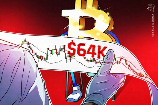 Bitcoin slips under $64K as record-high selling intensifies: Where is the bottom?