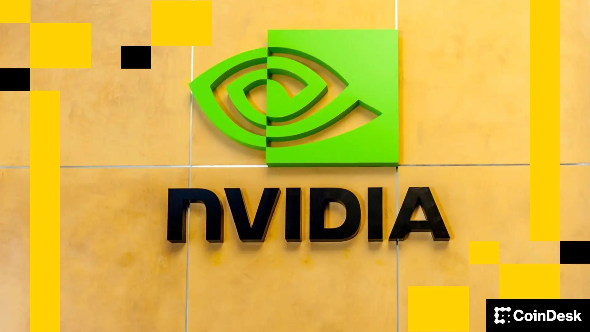 Nvidia rises after earnings beat Wall Street's expectations, lifting AI-related crypto stocks