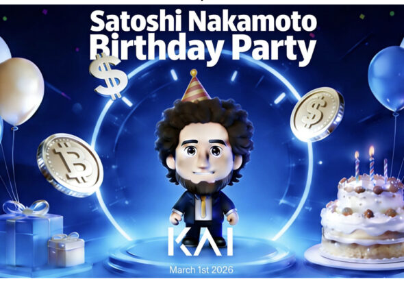 KAI Exchange Celebrates Satoshi Nakamoto’s Birthday on March 1 With 10,000 Traders Worldwide
