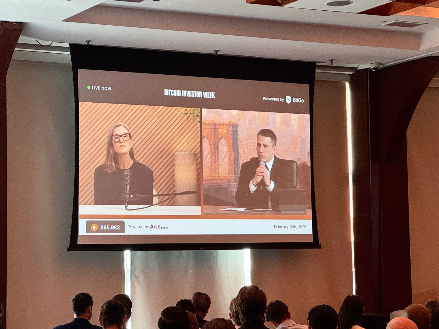 Ark Invest's Cathie Wood says bitcoin will thrive amid ‘deflationary chaos’ created by AI and innovation