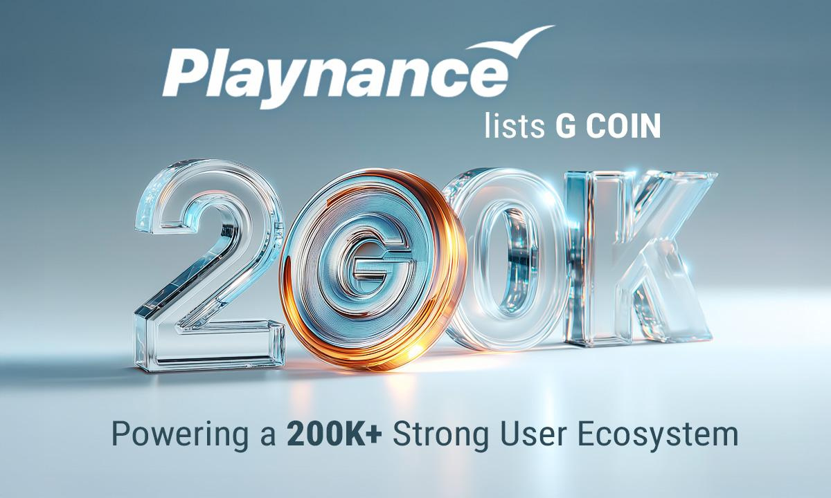 Playnance Announces G Coin Launch Ahead of March 18 Token Generation Event