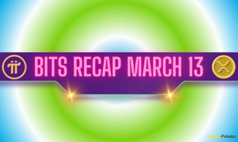 Pi Network (PI) Price Explosion, Ripple (XRP) Set for a Huge Move, and More: Bits Recap March 13