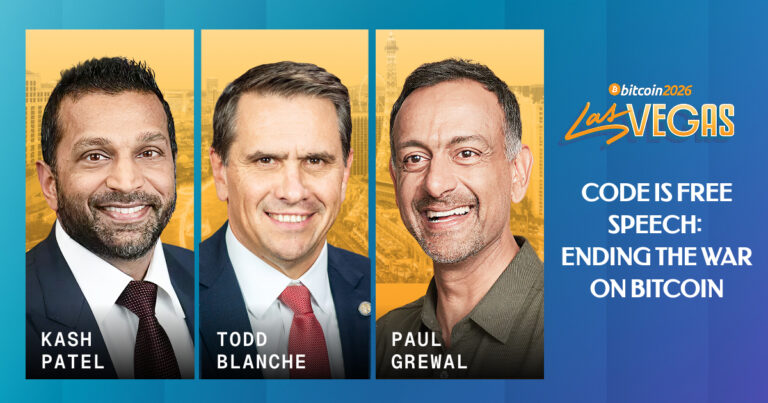 FBI Director Kash Patel To Speak at Bitcoin 2026 Conference About “Ending the War on Bitcoin”