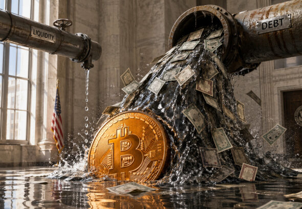 Bitcoin’s next risk is hiding in the gap between debt and liquidity