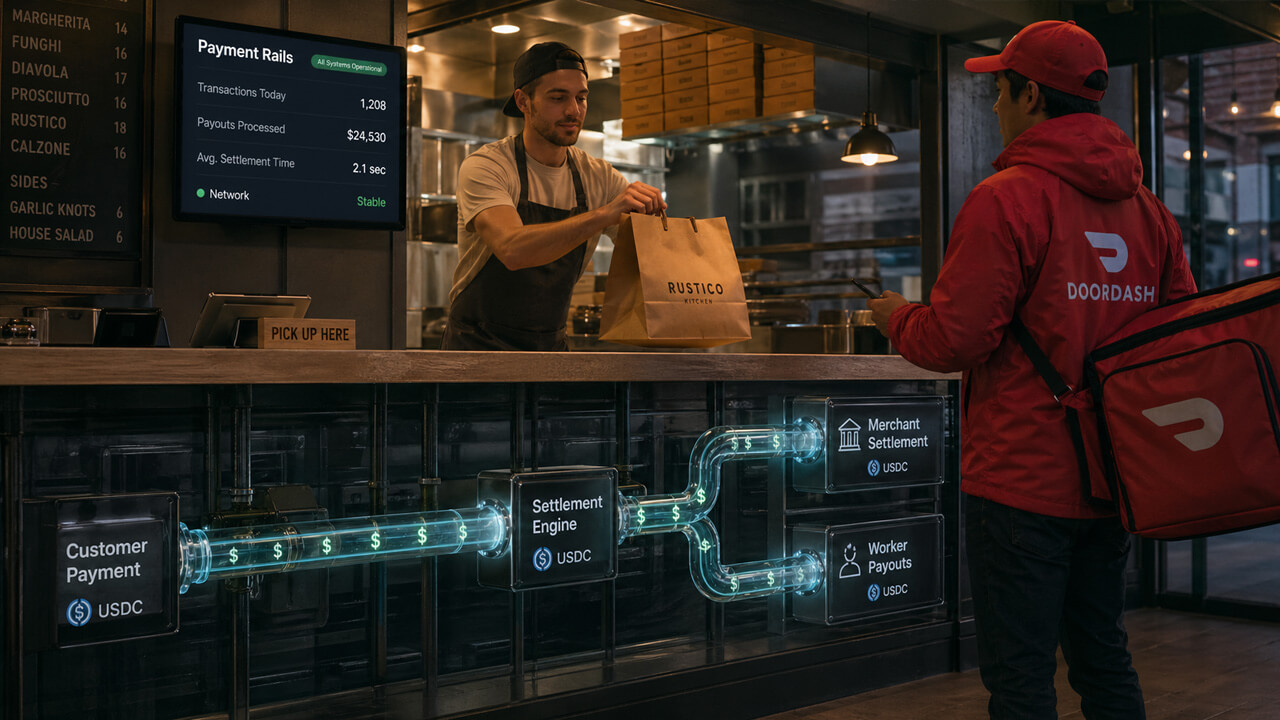 DoorDash is turning stablecoins into its core labor infrastructure across 40+ countries